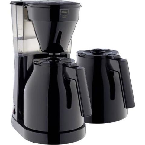 MELITTA Easy Therm II - Cafetière filtre 1L - 1050 W + 2ème verseuse - Noir MELITTA Easy Therm II - Cafetière filtre 1L - 1050 W + 2ème verseuse - Noir
