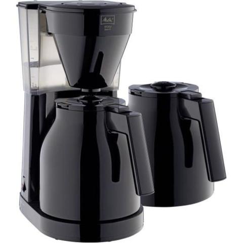 MELITTA Easy Therm II - Cafetière filtre 1L - 1050 W + 2ème verseuse - Noir MELITTA Easy Therm II - Cafetière filtre 1L - 1050 W + 2ème verseuse - Noir