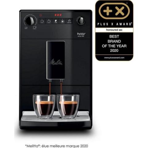 Melitta Expresso Broyeur PURISTA PURE BLACK F230-001 Melitta Expresso Broyeur PURISTA PURE BLACK F230-001