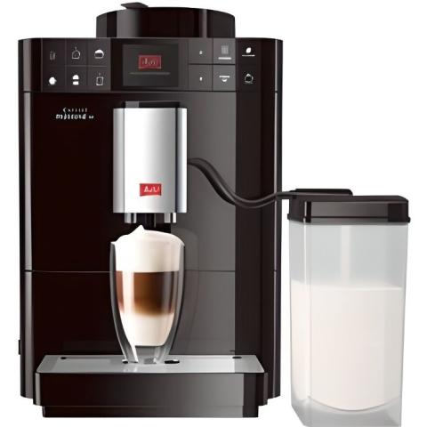 Melitta F53/1-102 Caffeo Passione OT Noir, Machine automatique à café expresso, 15 bars Melitta F53/1-102 Caffeo Passione OT Noir, Machine automatique à café expresso, 15 bars