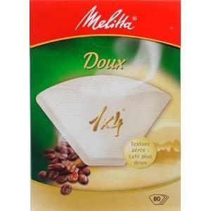 MELITTA Filtre Café Doux 1x4/80 MELITTA Filtre Café Doux 1x4/80
