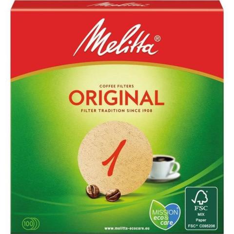 MELITTA Filtre à café rond Ø94 mm R1 MELITTA Filtre à café rond Ø94 mm R1