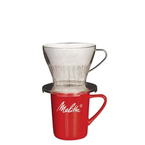 Melitta Kit De Filtration Manuelle, 1 Porte-filtre De Taille 1x2, 1 Mug En Porcelaine (290 Ml), 5 Filtres À Café 1x2, Pour Over, Transparent Melitta Kit De Filtration Manuelle, 1 Porte-filtre De Taille 1x2, 1 Mug En Porcelaine (290 Ml), 5 Filtres À Café 1x2, Pour Over, Transparent