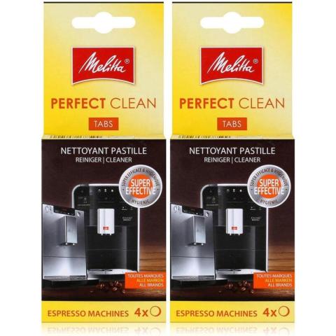 Melitta - Lot de 2 pastilles détartrantes (4 x 1,8g) pour Cafetière 6762481 Melitta - Lot de 2 pastilles détartrantes (4 x 1,8g) pour Cafetière 6762481