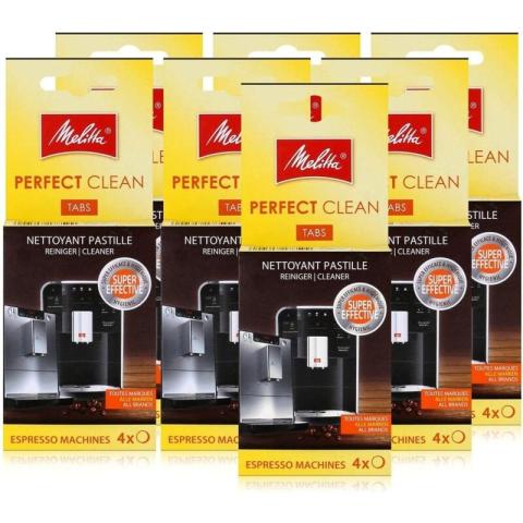 Melitta - Lot de 7 tablettes de nettoyage 4 x 1,8 g pour Cafetière 6762481 Melitta - Lot de 7 tablettes de nettoyage 4 x 1,8 g pour Cafetière 6762481