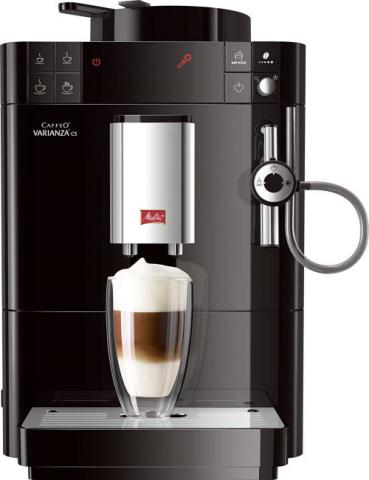Melitta Machine à Café et Boissons Chaudes Automatique, Auto Cappucinatore, Fonction One Touch, My Bean Select, Caffeo Varianza CS, Noir, F55/0-102 Melitta Machine à Café et Boissons Chaudes Automatique, Auto Cappucinatore, Fonction One Touch, My Bean Select, Caffeo Varianza CS, Noir, F55/0-102