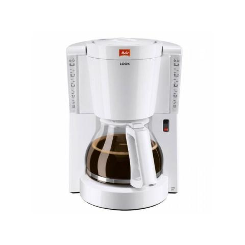 Melitta - Machine a Cafe - Cafetiere Electrique look iv 1011-01 - 15 tasses - Filtre - Blanc Melitta - Machine a Cafe - Cafetiere Electrique look iv 1011-01 - 15 tasses - Filtre - Blanc