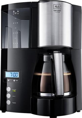Melitta Machine à café à filtre Optima, noir Melitta Machine à café à filtre Optima, noir