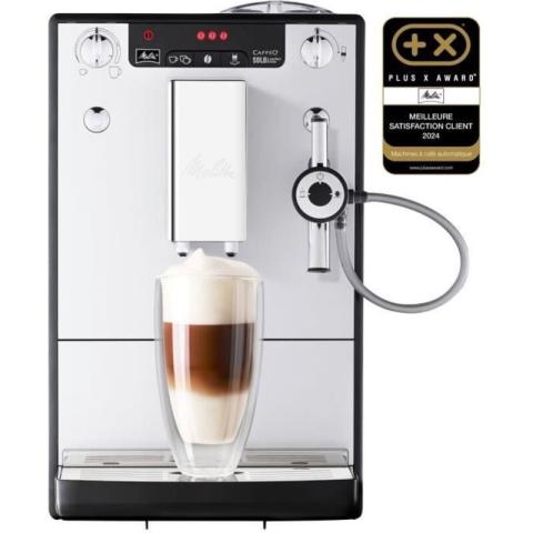 Melitta - Machine A Café Solo & Perfect Milk E957-203 Argent Melitta - Machine A Café Solo & Perfect Milk E957-203 Argent