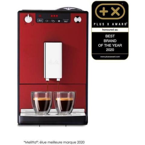 Melitta MELITTA E950-104 Machine expresso automatique avec broyeur Caffeo Solo - Rouge