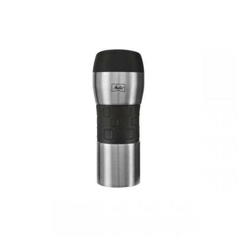 Melitta Melitta Mug Isotherme 350 Ml - Noir Et Inox Melitta Melitta Mug Isotherme 350 Ml - Noir Et Inox