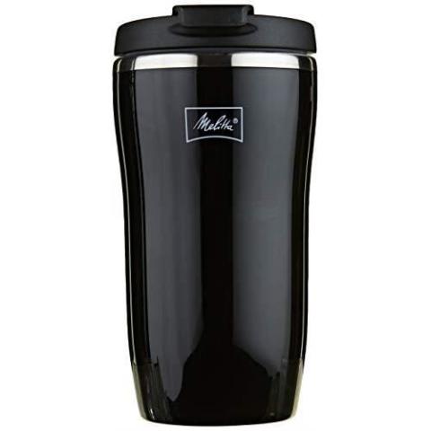 Melitta Mug Isotherme, Fermeture par Pression, 100% Hermétique, 250 ml, Noir 6758255 Melitta Mug Isotherme, Fermeture par Pression, 100% Hermétique, 250 ml, Noir 6758255