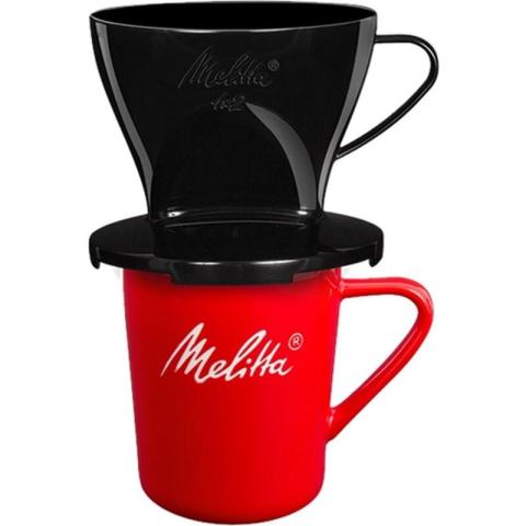 MELITTA Porte-filtre à café 1x2 - Noir MELITTA Porte-filtre à café 1x2 - Noir