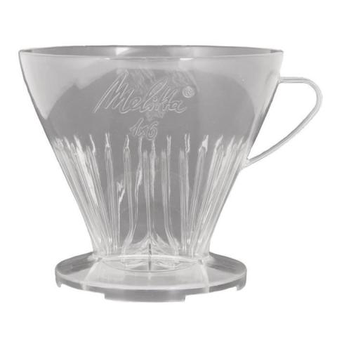 MELITTA Porte-filtre à café 1x6 - Transparent