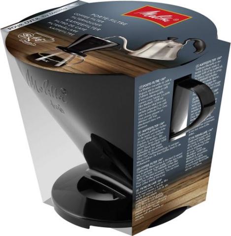 Melitta Porte-filtre, Pour Filtre À Café 1x6, Compatible Avec 1 Verseuse Ou 2 Tasses, Plastique, Pour Over, Noir Melitta Porte-filtre, Pour Filtre À Café 1x6, Compatible Avec 1 Verseuse Ou 2 Tasses, Plastique, Pour Over, Noir