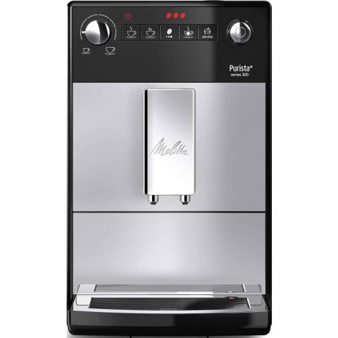Melitta Purista F230-101 Machine à Café à Grains avec Broyeur Argent Réservoir 1 2 L Automatique Melitta Purista F230-101 Machine à Café à Grains avec Broyeur Argent Réservoir 1 2 L Automatique