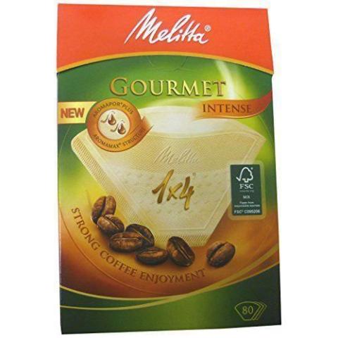 Melitta Taille 1 x 4: Gourmet Intense EU Filterbags Lot de 80 - 6687861 Melitta Taille 1 x 4: Gourmet Intense EU Filterbags Lot de 80 - 6687861