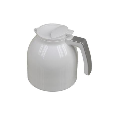 Melitta - thermos look deluxe -blanc/argente - 6578251 Melitta - thermos look deluxe -blanc/argente - 6578251