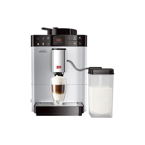 Melitta - Varianza csp Argent, Machine à Café à Grain avec Broyeur, Système One Touch, Fonction My Bean Select, Mode 1 à 2 Tasses, Automatique, Écran Melitta - Varianza csp Argent, Machine à Café à Grain avec Broyeur, Système One Touch, Fonction My Bean Select, Mode 1 à 2 Tasses, Automatique, Écran