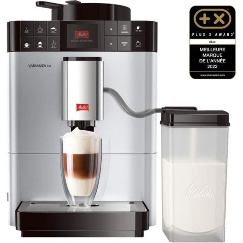 Melitta Varianza® CSP Argent F570-101 Machine à Café et Boissons Chaudes Automatique