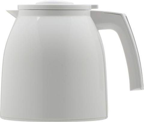 Melitta Verseuse Isotherme, Capacité 1 Litre, Pour Cafetières à Filtres EasyTop Therm, Blanc/Inox