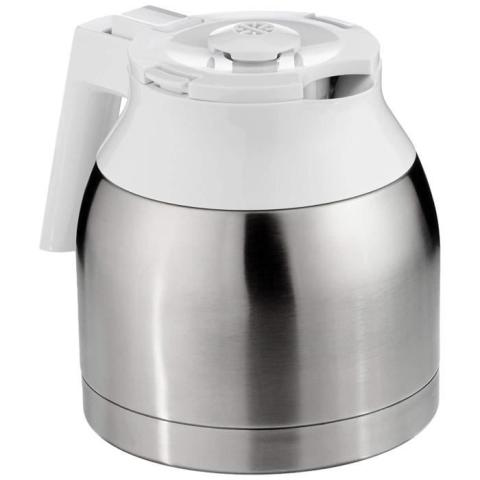 Melitta Verseuse Isotherme, Capacité 1 Litre, Pour Cafetières à Filtres LOOK IV Therm, Blanc/Inox - Look Deluxe, Melitta Verseuse Isotherme, Capacité 1 Litre, Pour Cafetières à Filtres LOOK IV Therm, Blanc/Inox - Look Deluxe,