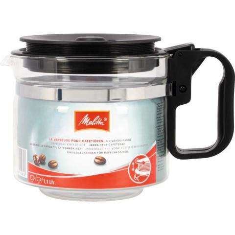 MELITTA Verseuse en verre pour cafetière filtre MELITTA Verseuse en verre pour cafetière filtre