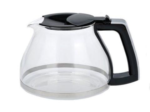 Melitta Verseuse En Verre Graduée, Capacité 1,25 Litre, Pour Cafetières À Filtres Look Iii Selection Et Deluxe, Noir/argent Melitta Verseuse En Verre Graduée, Capacité 1,25 Litre, Pour Cafetières À Filtres Look Iii Selection Et Deluxe, Noir/argent