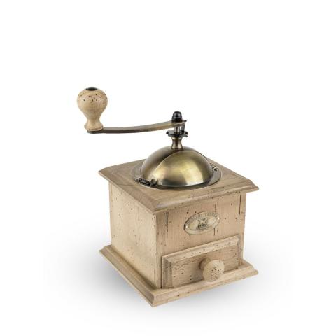 Moulin à café manuel en bois finition antiquaire 21 cm Antique Moulin à café manuel en bois finition antiquaire 21 cm Antique