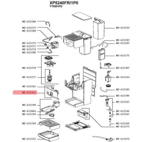 MS-622910. CADRAN + VANNE + BOUTON MS-622910. CADRAN + VANNE + BOUTON