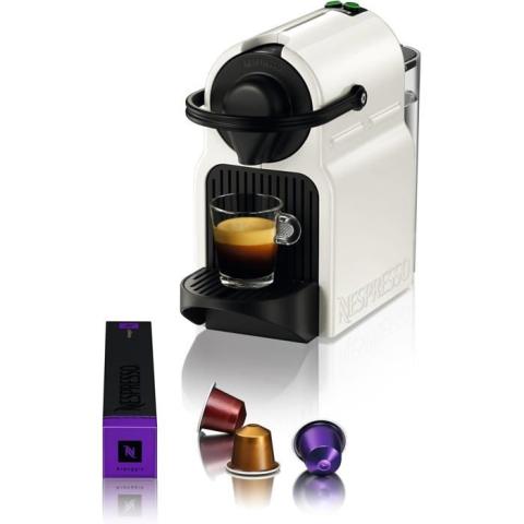 Nespresso Inissia Blanc-Machine À Café Compacte & Kit De Bienvenue Nespresso Inissia Blanc-Machine À Café Compacte & Kit De Bienvenue