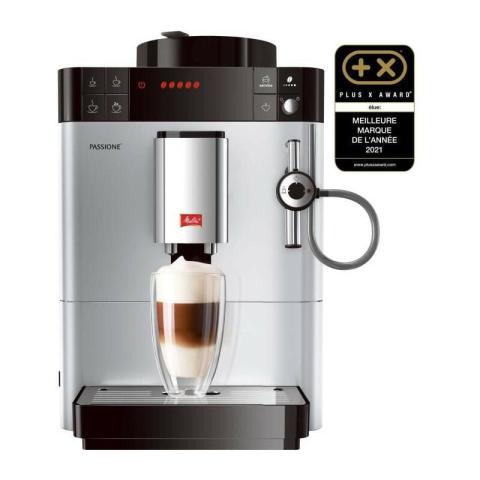 Passionne Argent F530-101 Machine a Café et Boissons Chaudes Automatique - Melitta