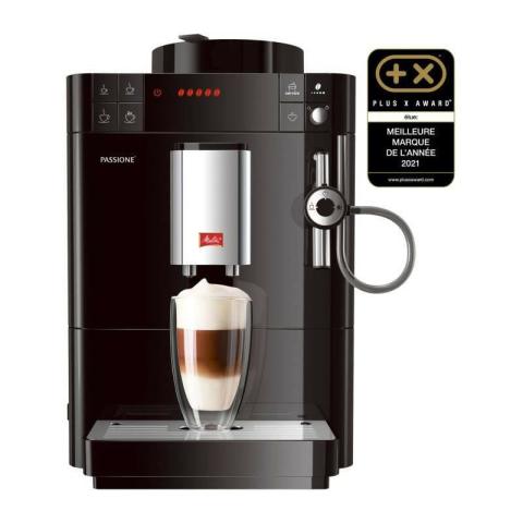 Passionne Noir F530-102 Machine a Café et Boissons Chaudes Automatique - Melitta