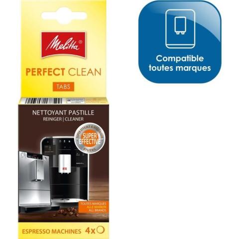 Pastilles de nettoyage - MELITTA - Perfect Clean - Machines à Expresso automatiques