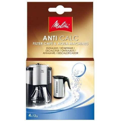 Pastilles Nettoyantes (4x1,8g) Perfect Clean Pour Machine À Expresso Automatiques - Melitta