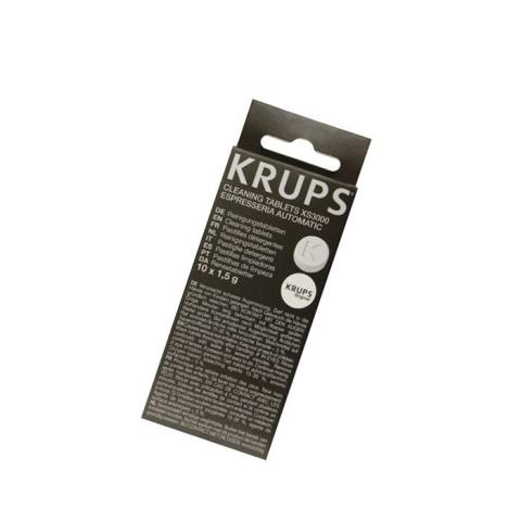 Pastilles nettoyantes - KRUPS - Lot de 10 - Pour cafetière et expresso