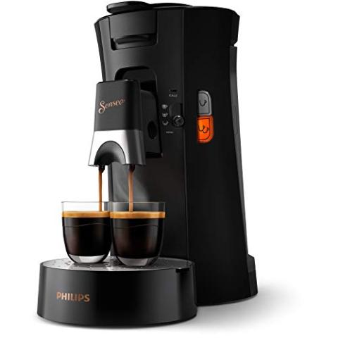 Philips CSA240/61 Machine à Café à Dosettes SENSEO Select Eco, Intensity Plus, Crema Plus, Fonction Memo - Noir Philips CSA240/61 Machine à Café à Dosettes SENSEO Select Eco, Intensity Plus, Crema Plus, Fonction Memo - Noir