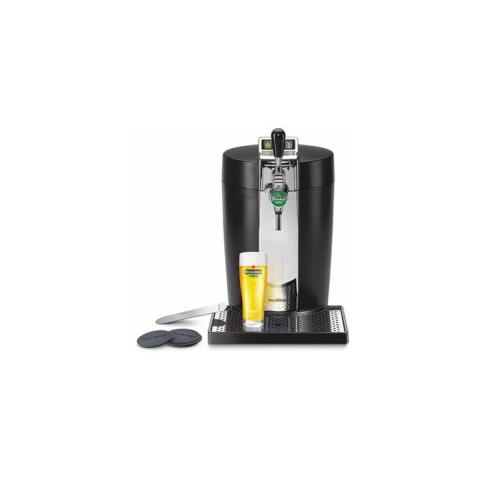 Pompe à bière Krups BEERTENDER NOIR METAL, Qualité professionnelle fût 5L YY2932FD Pompe à bière Krups BEERTENDER NOIR METAL, Qualité professionnelle fût 5L YY2932FD