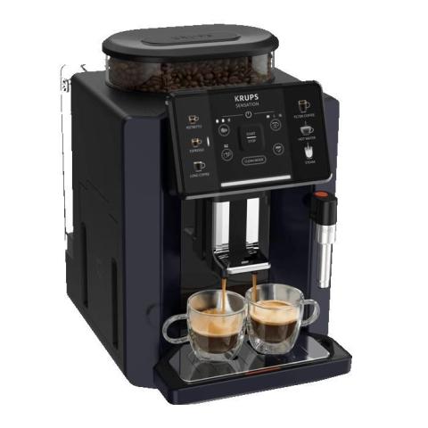 RECONDITIONNÉ KRUPS Sensation C50 Machine à café à grains Interface tactile Buse manuelle Cappuccino RECONDITIONNÉ KRUPS Sensation C50 Machine à café à grains Interface tactile Buse manuelle Cappuccino