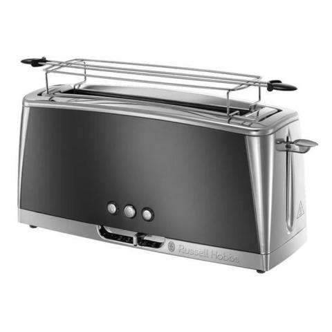 RUSSELL HOBBS 23251-56 - Grille-pain Luna - Technologie Fast Toast - Gris Clair de Lune RUSSELL HOBBS 23251-56 - Grille-pain Luna - Technologie Fast Toast - Gris Clair de Lune