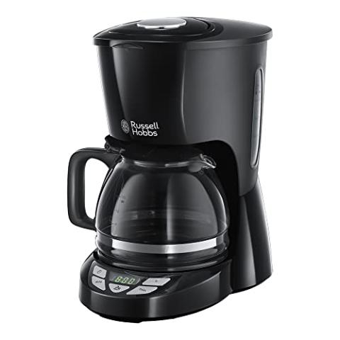 Russell Hobbs Machine à Café, Cafetière Filtre 1,25L, Grande Capacité - Noir 22620-56 Texture Russell Hobbs Machine à Café, Cafetière Filtre 1,25L, Grande Capacité - Noir 22620-56 Texture