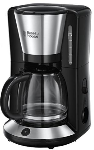 Russell Hobbs Machine à Café, Cafetière Filtre Familiale 1,25L, Maintien au Chaud, Technologie Stop Goutte - 24010-56 Adventure
