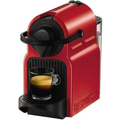 SHOT CASE - NESPRESSO KRUPS INISSIA YY1531FD Machine expresso a capsules - Rouge rubis