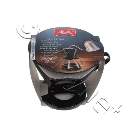 Support filtre noir 1X6 - 6780268 - Melitta