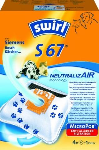 Swirl 2027285 Sac Pour Aspirateur S67 Neutralize Air Melitta Swirl 2027285 Sac Pour Aspirateur S67 Neutralize Air Melitta