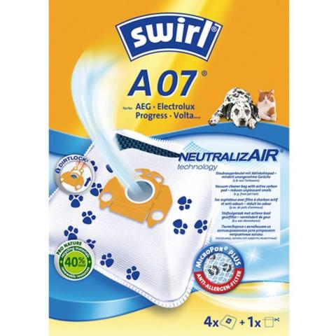 Swirl A07 Sac Pour Aspirateur 4 Pc(s) D243682 Swirl A07 Sac Pour Aspirateur 4 Pc(s) D243682