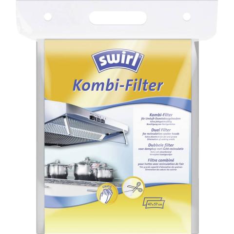 Swirl Kombi-filter 4006508220977 Filtre De Rechange Pour Hotte Aspirante 1 Pc(s) Swirl Kombi-filter 4006508220977 Filtre De Rechange Pour Hotte Aspirante 1 Pc(s)