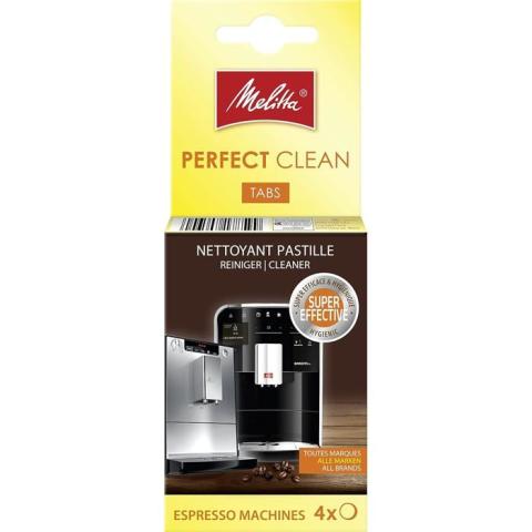 Tablettes nettoyage machine café broyeur 4×18 g élimine résidus sans altérer goût Tablettes nettoyage machine café broyeur 4×18 g élimine résidus sans altérer goût