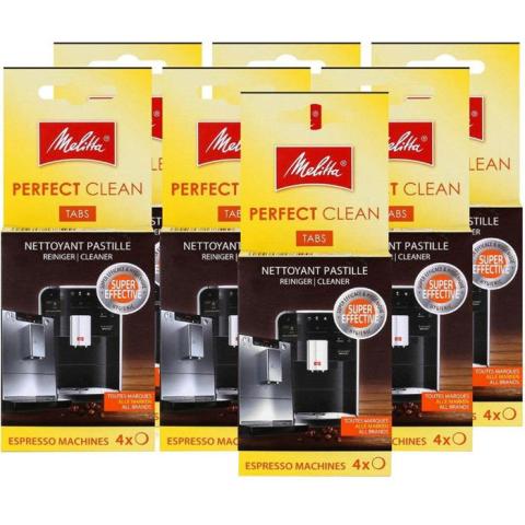Tablettes de Nettoyage - Melitta - Perfect Clean - Lot de 7 - Pour Machines à Expresso Tablettes de Nettoyage - Melitta - Perfect Clean - Lot de 7 - Pour Machines à Expresso