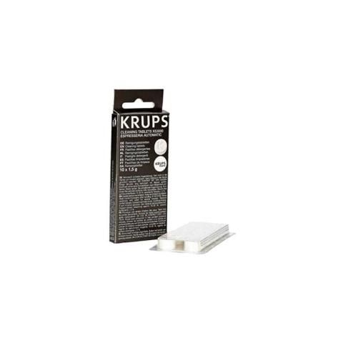 Tablettes de nettoyage XS300010 pour machine à café expresso seb EX6800FR (1,5 g x 10) - Krups Tablettes de nettoyage XS300010 pour machine à café expresso seb EX6800FR (1,5 g x 10) - Krups